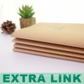 Cuaderno encuadernador cosido de encargo suave de alta calidad del logotipo de moda de la cubierta de la alta calidad
